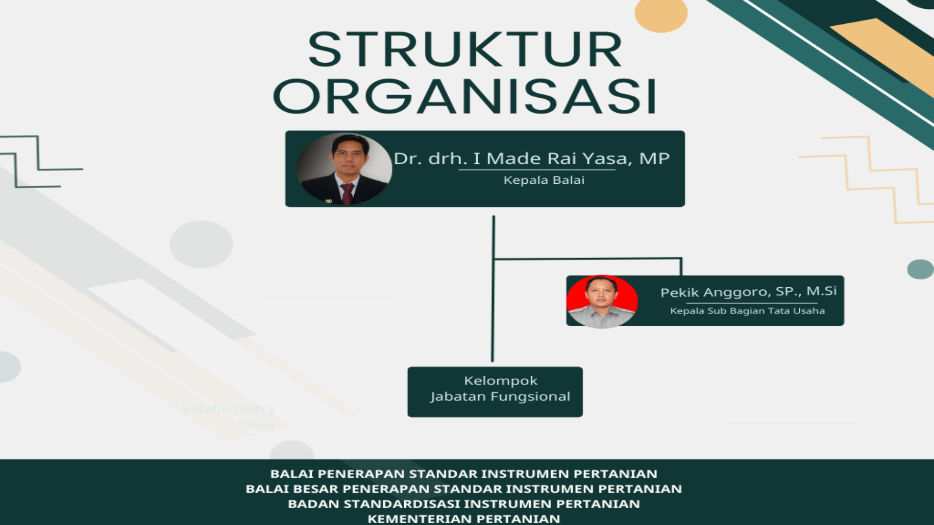 BSIP Bali - Struktur Organisasi